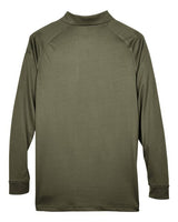 Harriton M211L Men's Advantage Snag Protection Plus Long-Sleeve Tactical Polo #color_TACTICAL GREEN