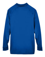 Harriton M211L Men's Advantage Snag Protection Plus Long-Sleeve Tactical Polo #color_TRUE ROYAL