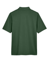 Harriton M348 Men's Advantage Snag Protection Plus IL Polo #color_DARK GREEN