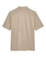 Harriton M348 Men's Advantage Snag Protection Plus IL Polo #color_KHAKI