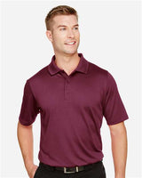 Harriton M348 Men's Advantage Snag Protection Plus IL Polo #color_MAROON