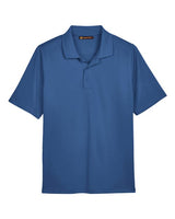 Harriton M348 Men's Advantage Snag Protection Plus IL Polo #color_POOL BLUE