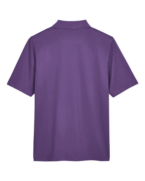 Harriton M348 Men's Advantage Snag Protection Plus IL Polo #color_TEAM PURPLE
