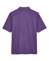 Harriton M348 Men's Advantage Snag Protection Plus IL Polo #color_TEAM PURPLE
