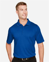 Harriton M348 Men's Advantage Snag Protection Plus IL Polo #color_TRUE ROYAL