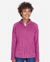 Team 365 TT90W Ladies' Campus Microfleece Jacket #color_SPORT CHRTY PINK