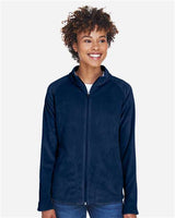 Team 365 TT90W Ladies' Campus Microfleece Jacket #color_SPORT DARK NAVY