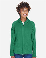 Team 365 TT90W Ladies' Campus Microfleece Jacket #color_SPORT KELLY