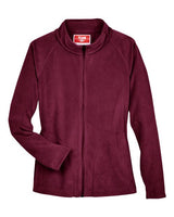 Team 365 TT90W Ladies' Campus Microfleece Jacket #color_SPORT MAROON