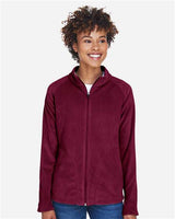 Team 365 TT90W Ladies' Campus Microfleece Jacket #color_SPORT MAROON