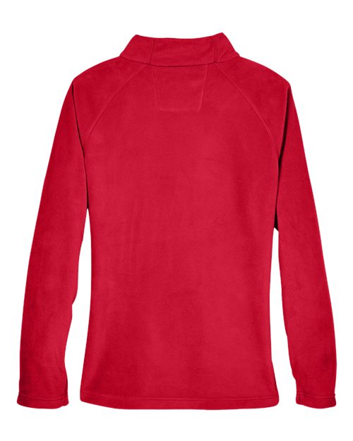Team 365 TT90W Ladies' Campus Microfleece Jacket #color_SPORT RED