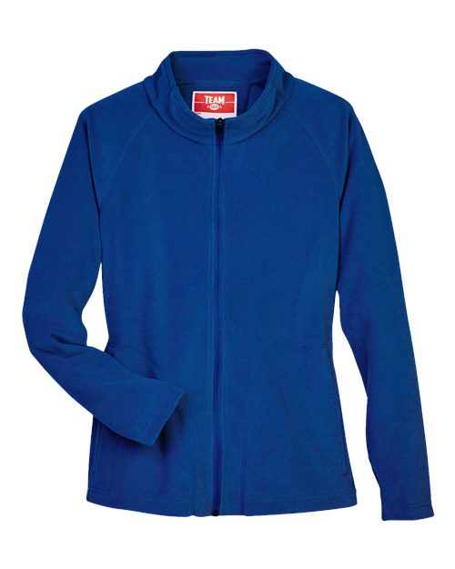 Team 365 TT90W Ladies' Campus Microfleece Jacket #color_SPORT ROYAL