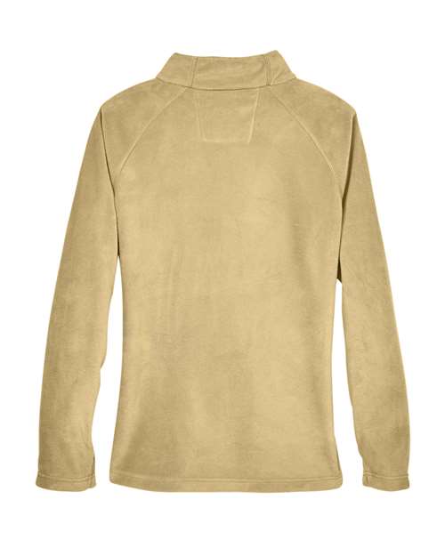Team 365 TT90W Ladies' Campus Microfleece Jacket #color_SPORT VEGAS GOLD