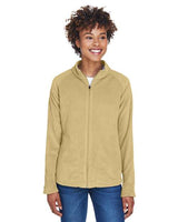 Team 365 TT90W Ladies' Campus Microfleece Jacket #color_SPORT VEGAS GOLD