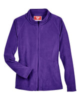 Team 365 TT90W Ladies' Campus Microfleece Jacket #color_SPORT PURPLE