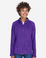 Team 365 TT90W Ladies' Campus Microfleece Jacket #color_SPORT PURPLE