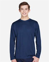 Team 365 TT11L Men's Zone Performance Long-Sleeve T-Shirt #color_SPORT DARK NAVY