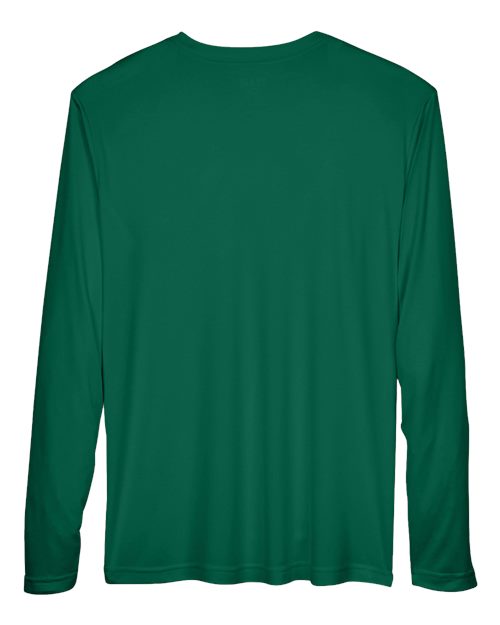 Team 365 TT11L Men's Zone Performance Long-Sleeve T-Shirt #color_SPORT FOREST