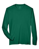 Team 365 TT11L Men's Zone Performance Long-Sleeve T-Shirt #color_SPORT FOREST