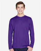 Team 365 TT11L Men's Zone Performance Long-Sleeve T-Shirt #color_SPORT PURPLE