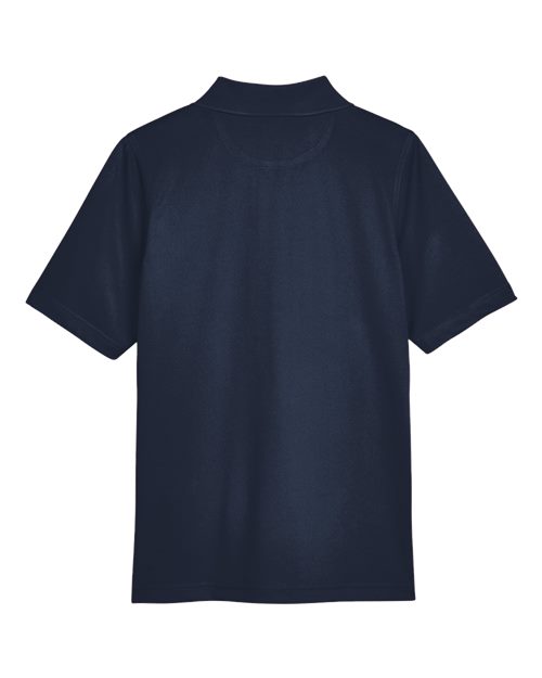 Harriton M348W Ladies' Advantage Snag Protection Plus IL Polo #color_DARK NAVY