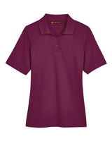 Harriton M348W Ladies' Advantage Snag Protection Plus IL Polo #color_MAROON