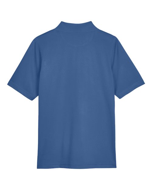 Harriton M348W Ladies' Advantage Snag Protection Plus IL Polo #color_POOL BLUE