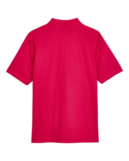 Harriton M348W Ladies' Advantage Snag Protection Plus IL Polo #color_RED