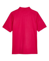 Harriton M348W Ladies' Advantage Snag Protection Plus IL Polo #color_RED