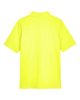 Harriton M348W Ladies' Advantage Snag Protection Plus IL Polo #color_SAFETY YELLOW