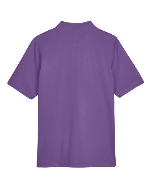 Harriton M348W Ladies' Advantage Snag Protection Plus IL Polo #color_TEAM PURPLE