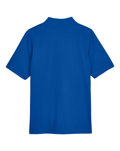 Harriton M348W Ladies' Advantage Snag Protection Plus IL Polo #color_TRUE ROYAL