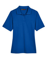 Harriton M348W Ladies' Advantage Snag Protection Plus IL Polo #color_TRUE ROYAL