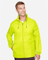 Team 365 TT73 Adult Zone Protect Lightweight Jacket #color_SAFETY YELLOW
