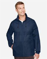 Team 365 TT73 Adult Zone Protect Lightweight Jacket #color_SPORT DARK NAVY