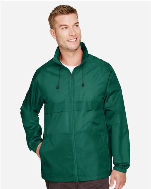 Team 365 TT73 Adult Zone Protect Lightweight Jacket #color_SPORT FOREST