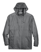 Team 365 TT73 Adult Zone Protect Lightweight Jacket #color_SPORT GRAPHITE