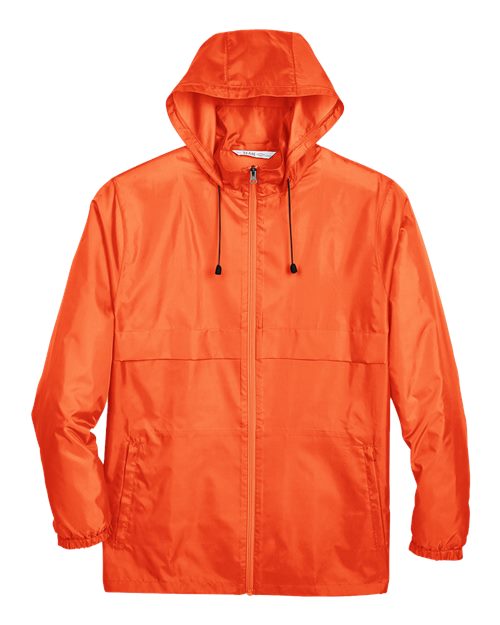 Team 365 TT73 Adult Zone Protect Lightweight Jacket #color_SPORT ORANGE