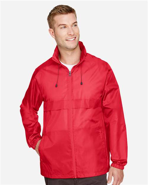 Team 365 TT73 Adult Zone Protect Lightweight Jacket #color_SPORT RED