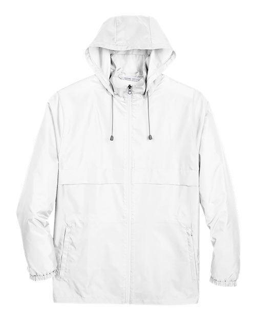 Team 365 TT73 Adult Zone Protect Lightweight Jacket #color_WHITE