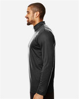 Team 365 TT31 Men's Zone Performance Quarter-Zip #color_BLACK
