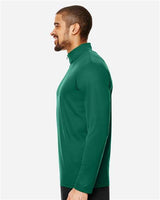 Team 365 TT31 Men's Zone Performance Quarter-Zip #color_SPORT FOREST