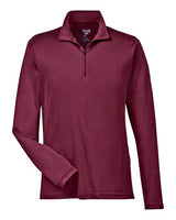 Team 365 TT31 Men's Zone Performance Quarter-Zip #color_SPORT MAROON