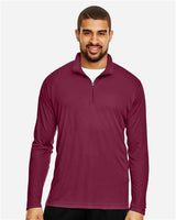 Team 365 TT31 Men's Zone Performance Quarter-Zip #color_SPORT MAROON
