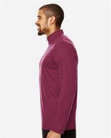 Team 365 TT31 Men's Zone Performance Quarter-Zip #color_SPORT MAROON