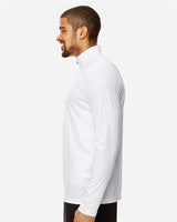 Team 365 TT31 Men's Zone Performance Quarter-Zip #color_WHITE
