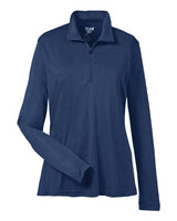 Team 365 TT31W Ladies' Zone Performance Quarter-Zip #color_SPORT DARK NAVY