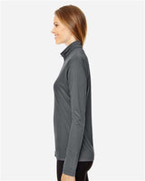 Team 365 TT31W Ladies' Zone Performance Quarter-Zip #color_SPORT GRAPHITE