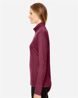 Team 365 TT31W Ladies' Zone Performance Quarter-Zip #color_SPORT MAROON