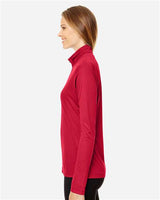 Team 365 TT31W Ladies' Zone Performance Quarter-Zip #color_SPORT RED